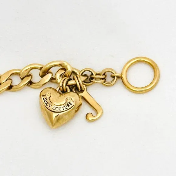 Juicy Couture Chunky Heart Bracelet - Small - Picture 3 of 4